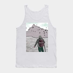 Mountain Climber Art Tank Top